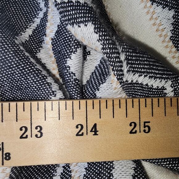 NWT By Design Western Belted Aztec Shawl top 100% Cotton, Old West XL / XXL - Picture 7 of 12